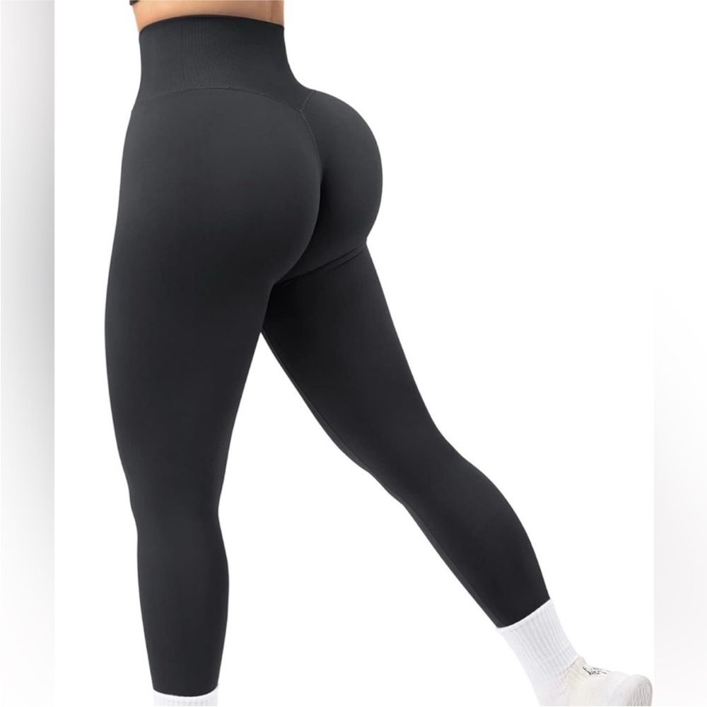 Amazon Black High-Waisted Leggings